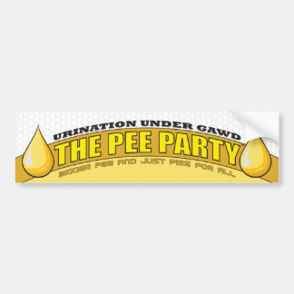 Peer Party Bumpersticker #1