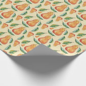 Peer Patroonkleurige kunst met handbeschilderd Cadeaupapier (Hoek)