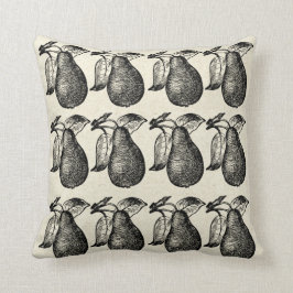 Peer Pattern Fruit Rustige peren Decor Kussen