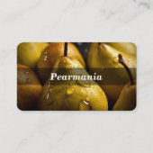 Peer / Peren / Fruit Visitekaartje (Voorkant)