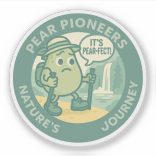 Peer Pioniers Natuurreis Sticker