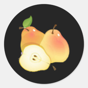 Peer ronde Stickers