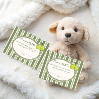 Peer salie groene retro baby shower luier tombola
