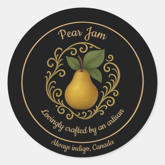 Peer Serenity – Ambachtelijk Jam Label (Voorkant)