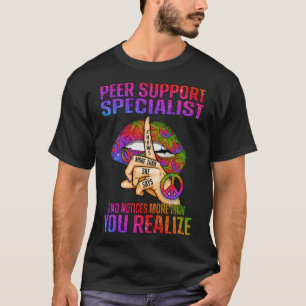 Peer Support Specialist kent meer dan ze een T-shirt