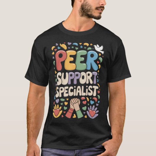 Peer Support T-shirt (Voorkant)