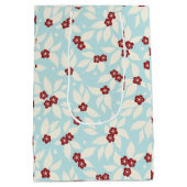 Peer Tree Vakantie - Vorst Blauw Medium Cadeauzakje (Achterkant)