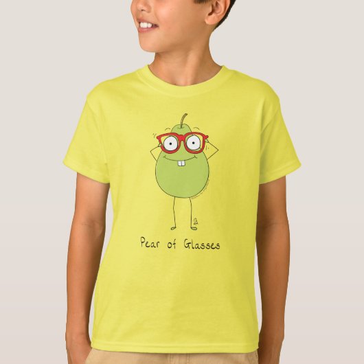Peer van Glas Funny & Cute Kind Boy T-Shirt (Voorkant)