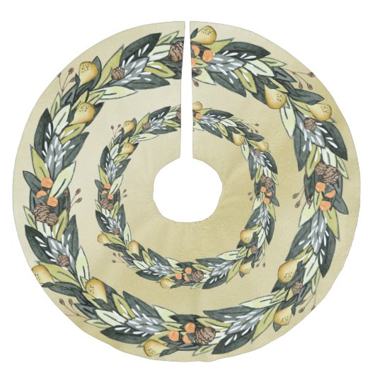 Peerboom, gouden kerstboom rok (Voorkant)