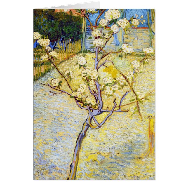 Peerboom in Blossom Vincent van Gogh fijne kunst (Voorkant)