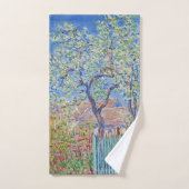 Peerboom in de bloem - Claude Monet Bad Handdoek (Handdoek)