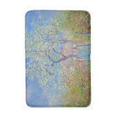 Peerboom in de bloem - Claude Monet Badmat (Voorkant Verticaal)