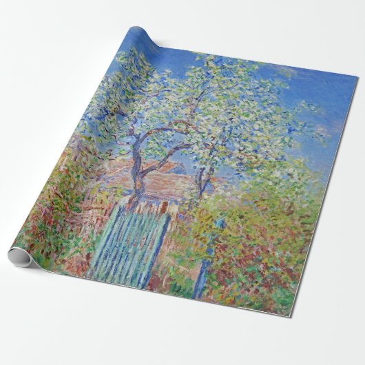 Peerboom in de bloem - Claude Monet Cadeaupapier (Uitgerold)