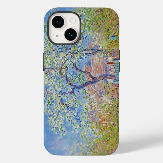 Peerboom in de bloem - Claude Monet Case-Mate iPhone Case (Achterkant)