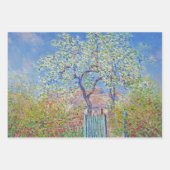 Peerboom in de bloem - Claude Monet Inpakpapier Vel (Voorkant 3)
