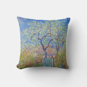 Peerboom in de bloem - Claude Monet Kussen