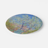 Peerboom in de bloem - Claude Monet Papieren Bordje (Gekanteld)