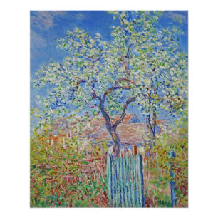 Peerboom in de bloem - Claude Monet Perfect Poster