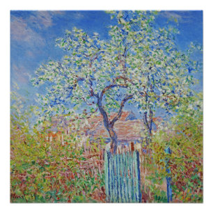 Peerboom in de bloem - Claude Monet Perfect Poster