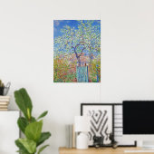 Peerboom in de bloem - Claude Monet Poster (Thuiskantoor)