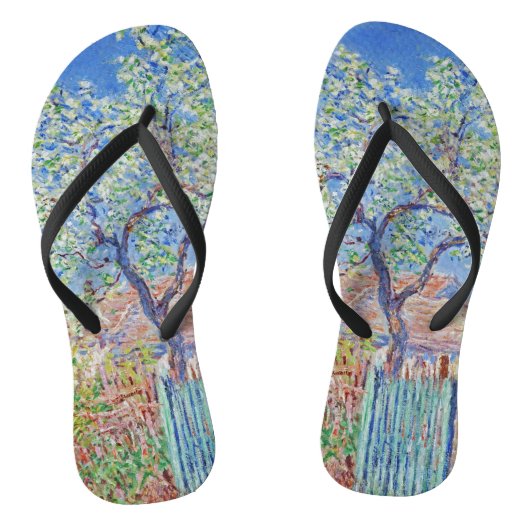 Peerboom in de bloem - Claude Monet Teenslippers (Voetbed)