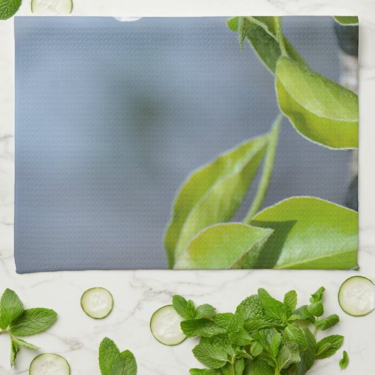 Peerboombloei Theedoek (Gevouwen)