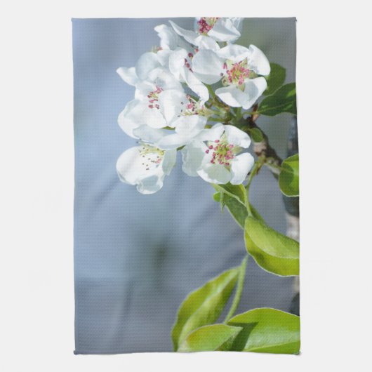 Peerboombloei Theedoek (Verticaal)