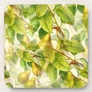 Peerboomvertakkingen & perspatroon bier onderzetter