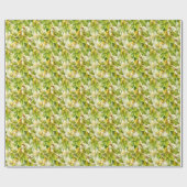 Peerboomvertakkingen & perspatroon  cadeaupapier (Vlak)