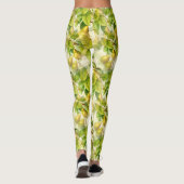 Peerboomvertakkingen & perspatroon leggings (Achterkant)