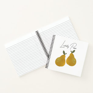 Peerfruit Illustratie Notitieboek