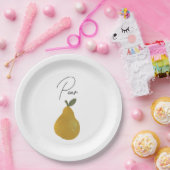 Peerfruit Illustratie  Papieren Bordje (Feest)