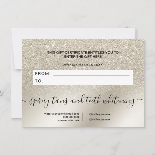 peerglitter ivoorkleurige goudblikken (Achterkant)