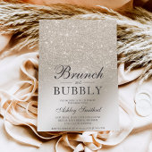 peerivoor glitter brunch bubbly vrijgezellenfeest kaart