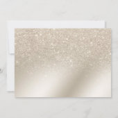 peerivoren ivoor glitter ombre metallic foto Sweet Kaart (Achterkant)