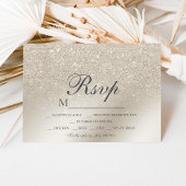 peerivoren ivoor glitter ombre metallic RSVP bruil