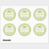 Peerjam cadeau-etiket ronde sticker (Vel)