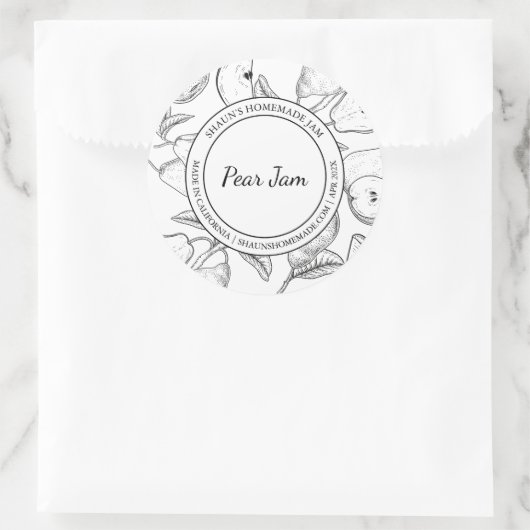 Peerjam schets Modern label (Tas)