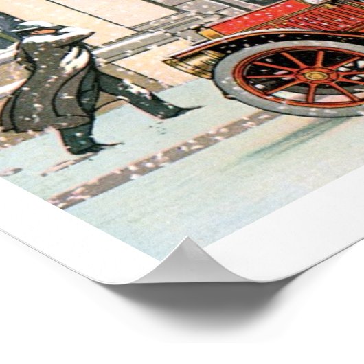 Peerless Automobile  Art Print Poster (Hoek)