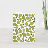 Peerparen met afbeelding Baby shower Uitnodiging (Achterkant)