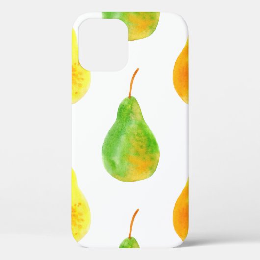 Peervruchten naadloos patroon Case-Mate iPhone case (Achterkant)