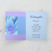 PEETDOCHTER - Gelukkige Pasen met Lelie Feestdagen Kaart (Binnen)