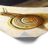 Peeters - bloemen in een glazen vaas, insecten enz poster (Hoek)