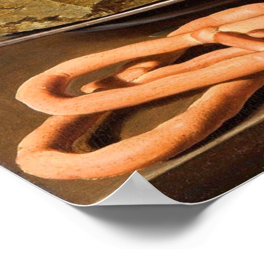 Peeters - Kaas, amandelen en pretzels Poster (Hoek)