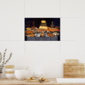 peeters - krab, garnalen en kreeft poster (Keuken)