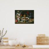 Peeters - noten, Snoep en bloemen Poster (Keuken)