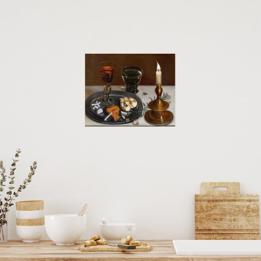 Peeters - stilstaand leven poster (Keuken)