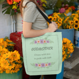 PEETMOEDER Gekozen met liefde om te leiden met gel Tote Bag