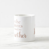 peetmoeder tante met naam koffiemok (Center)