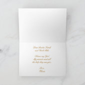 Peetouders Voorstel Roze Orchideeën op Marmer Kaart (Binnen)